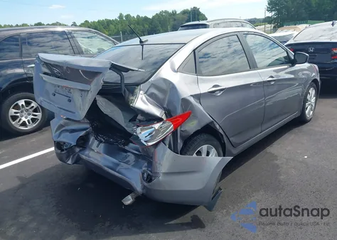 2013 Hyundai Accent Gls из США, поврежденный, VIN KMHCU4AE7DU479837